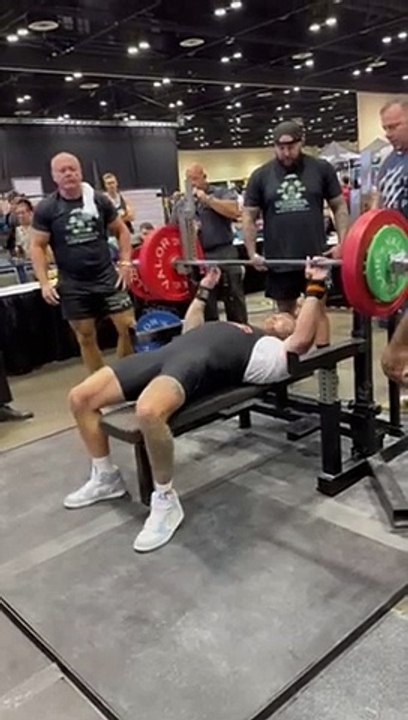 Boston's Thomas Chenery sets new British record at bench press and finishes second in the world at Olympia event in Florida