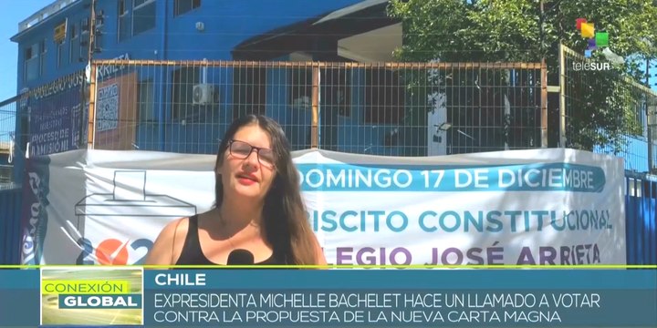 Chilenos se alistan para venidero referendo constitucional