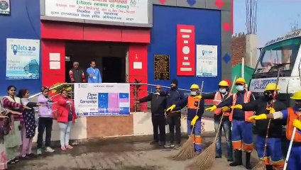 Cleanliness campaign started in wards, residents donated labor
