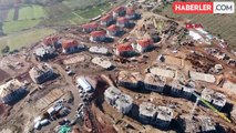 Hasanbeyli'de Deprem Konutları İnşaatı Devam Ediyor