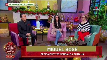 Miguel Bosé RECUERDA a su mamá con hermosas fotos en el que sería su santo