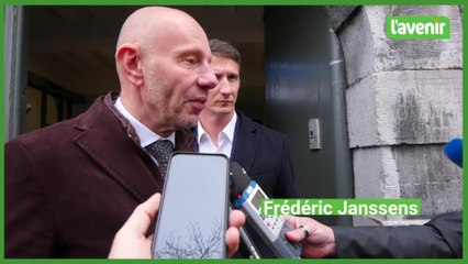 Sortie d'audition du greffier du Parlement de Wallonie