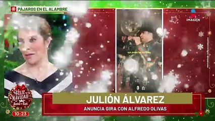 Julión Álvarez y Alfredo Olivas ANUNCIAN gira juntos en 2024
