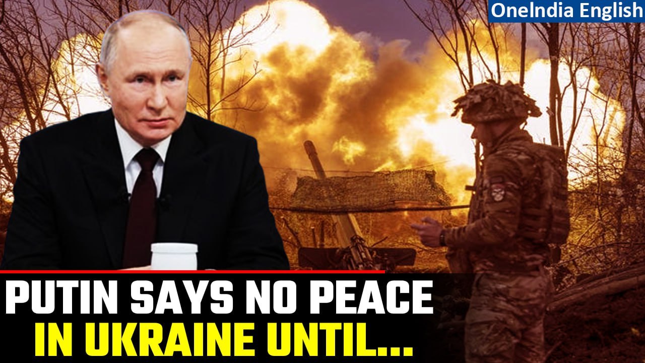 Vladimir Putin addresses Ukraine war & re-election bid in year-end press conference | Oneindia News