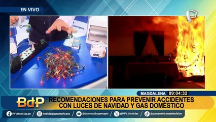 Sepa cómo prevenir accidentes en casa con las luces de navidad