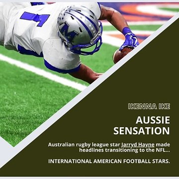 | IKENNA IKE | INTERNATIONAL AMERICAN FOOTBALL STARS (PART 1) (@IKENNAIKE)