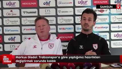 Markus Gisdol: Trabzonspor’a göre yaptığımız hazırlıkları değiştirmek zorunda kaldık