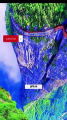 Tianmen Mountain Glass Plank Road_ A Thrilling Descent into the Abyss