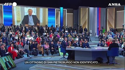 Putin: "Sosia? Solo io posso essere simile a me stesso"