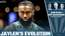 Jaylen Brown Showing GROWTH For Celtics | Bob Ryan & Jeff Goodman Podcast