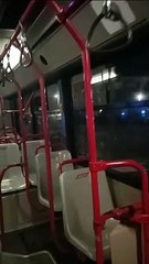 Partita Catania-Pescara, i danni al bus Amts assaltato