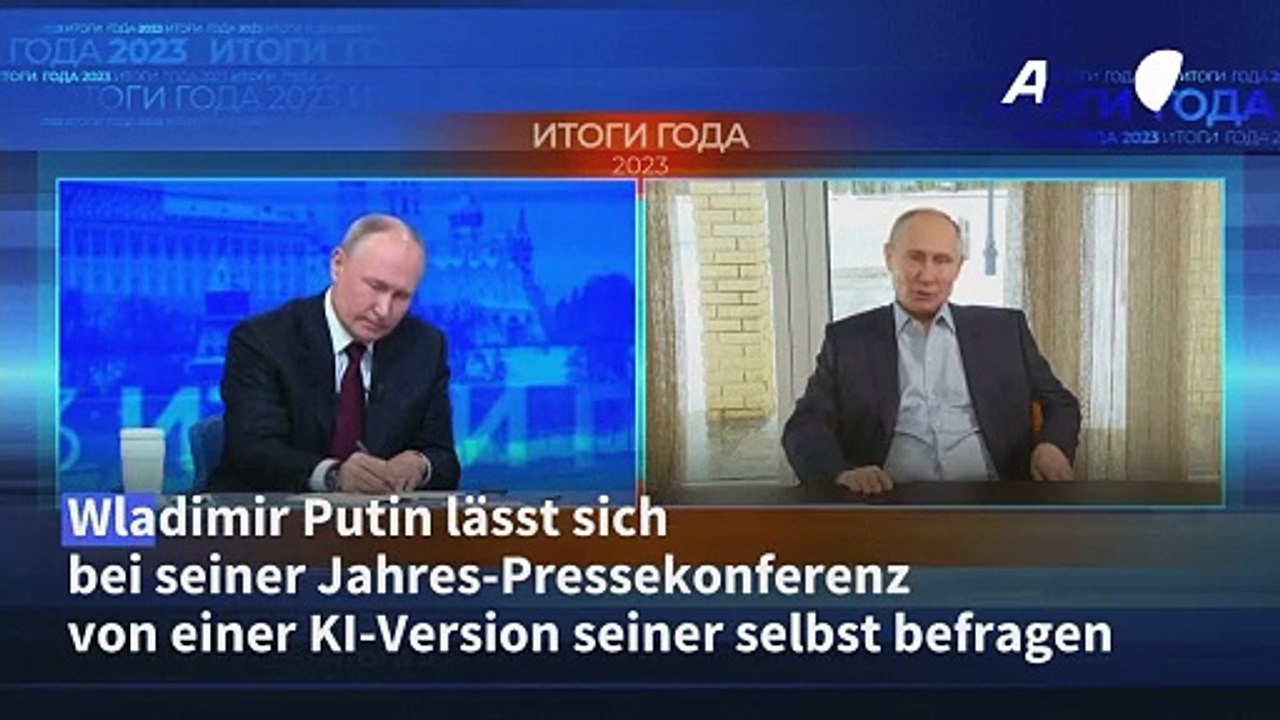 Putin und sein deepfake-double: es kann nur einen geben