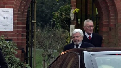 Mourners gather at funeral of Glenys Kinnock