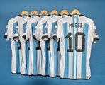 Sotheby's subasta seis camisetas que fueron usadas por Messi en la Copa Mundial 2022