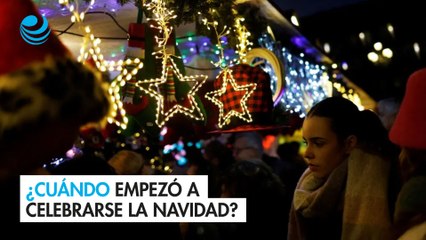 ¿Cuándo empezó a celebrarse la Navidad?