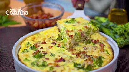 Quiche de brócolis: para surpreender na ceia