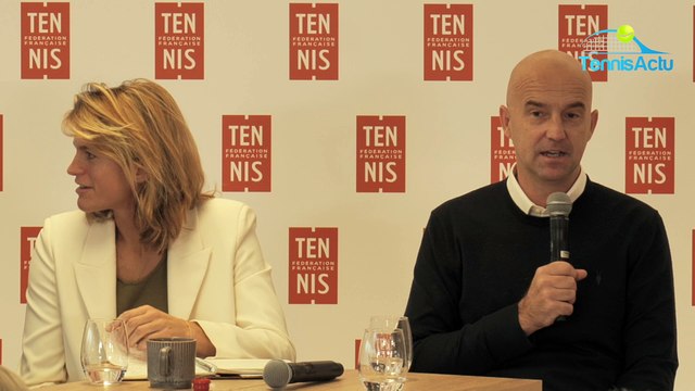 FFT - ATP/WTA 2023 - Ivan Ljubicic : Le bilan français 2023, c'est positif ! On a gagné 27 challengers, c'est historique (...) J'espère que ça se transformera sur le circuit ATP l'année prochaine