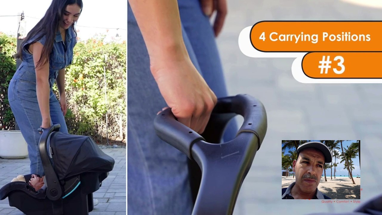 Baby Trend Secure-Lift 35 Infant Car Seat, Dash Black