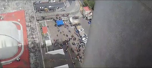 Evacuaciones en Centro Cívico por fuerte sismo
