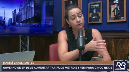 Governo de SP deve AUMENTAR TARIFA de metrô e trem para 5 reais