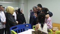Emine Erdoğan'dan Türkiye'de tedavi gören Filistinli çocuklara ziyaret