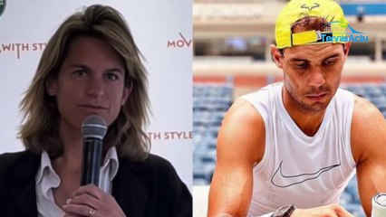 FFT - Roland-Garros 2023 - Amélie Mauresmo : "On espère tous revoir Rafael Nadal à Roland-Garros mais surtout qu'il choisisse sa sortie"