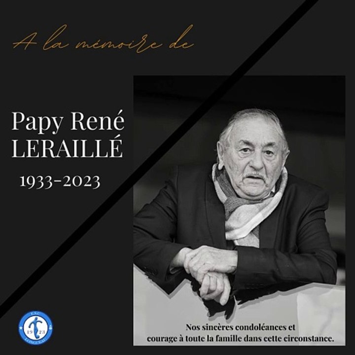Hommage à Papy René LERAILLE