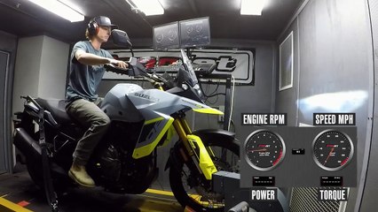2023 Suzuki V-Strom 800DE Dyno Test