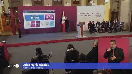 Gobierno mexicano dice que localizó a 16.681 personas desaparecidas, la mayoría desde 2006