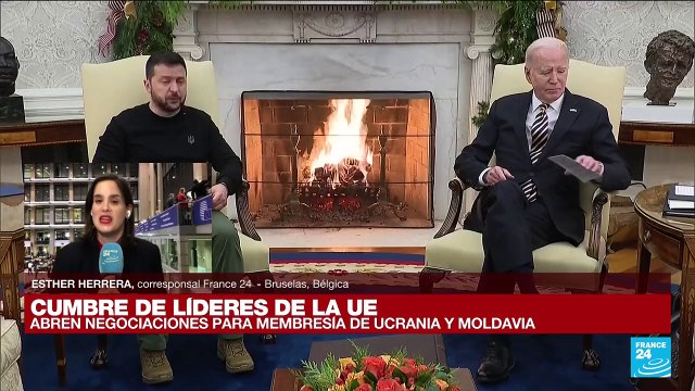 Informe desde Bruselas: líderes de la UE aprobaron abrir negociaciones de adhesión de Ucrania