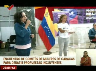 Realizan encuentro de comité de mujeres para debatir propuestas incluyentes en defensa de la mujer