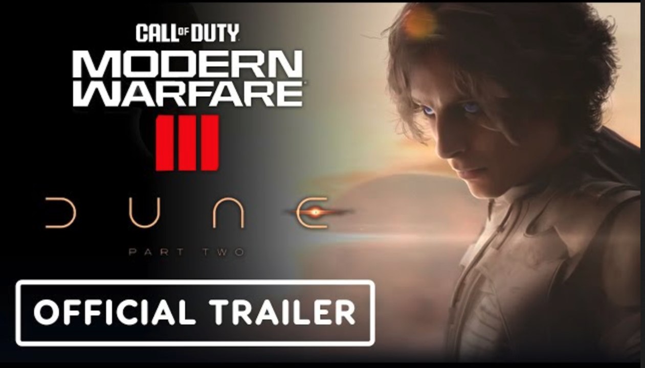 Call of Duty: Modern Warfare 3 | Dune Part 2's Timothee Chalamet and Austin Butler Trailer