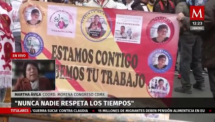 Morena en Congreso de CdMx niega haber 'reventado' sesión: "fue una confusión"
