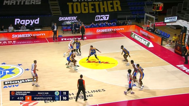 Özet | Maccabi Tel Aviv - Anadolu Efes: 95-86 | 14. Hafta - THY Euroleague| 2023-24 Sezonu