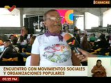 Realizan encuentro con movimiento sociales para solucionar problemas en las comunidades