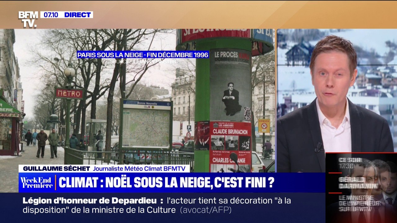 Climat: à quand remonte le dernier Noël sous la neige en plaine?