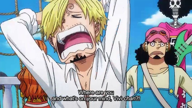 The Straw Hats Reaction of Vivi's Disappearance | One Piece 1088
