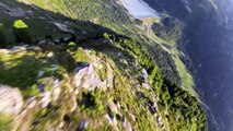 Just Flying deep and fast - 4k FPV Drone Mountain Surfing