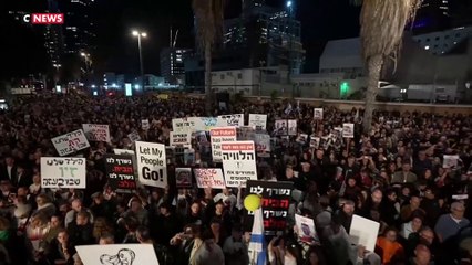 Tel-Aviv : une manifestation des familles d'otages pour réclamer un cessez-le-feu