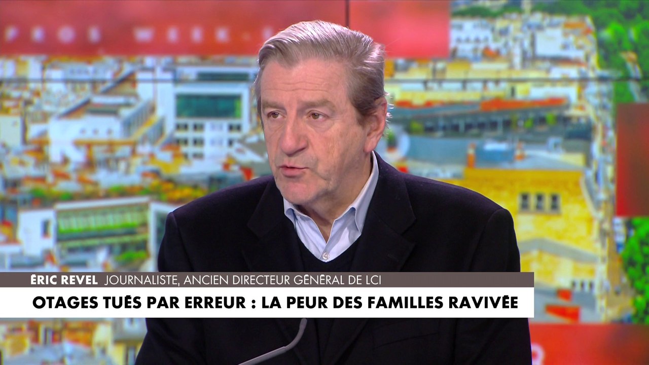 Eric Revel : «Il faut avoir une pensée pour le peuple gazaouis qui est sous les bombes, (...) la complexité de Tsahal elle est là, sous nos yeux»