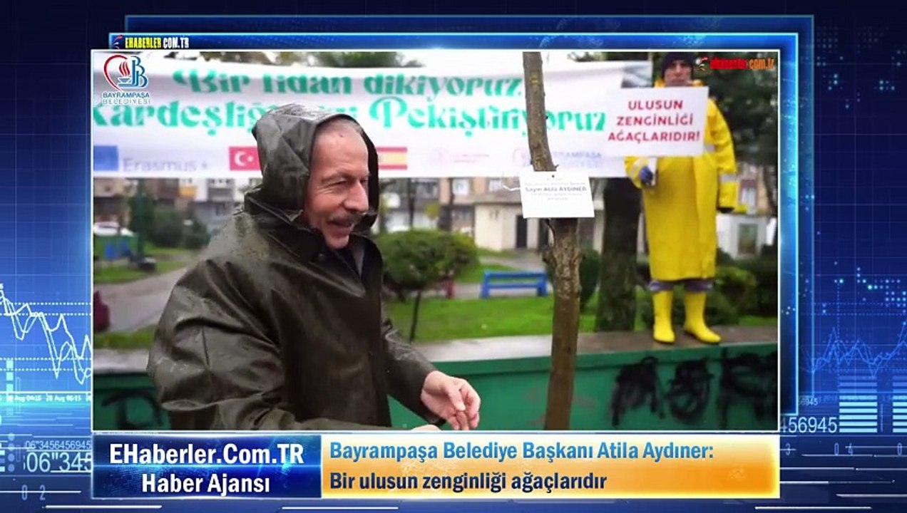 Bayrampaşa Belediye Başkanı Atila Aydıner: Bir ulusun zenginliği ağaçlarıdır