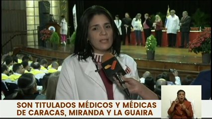 Desarrollan acto de promoción de 228 médicos formados en el IVSS