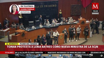 Download Video: Lenia Batres Guadarrama rinde protesta como la nueva ministra de la SCJN