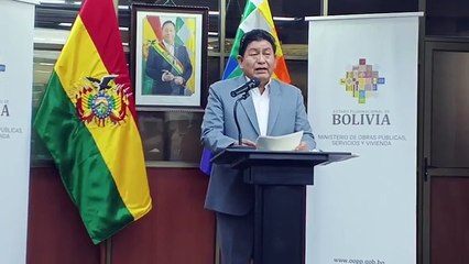 Montaño revela que Evo lo “presionó” para continuar con un contrato con la empresa Sinohydro