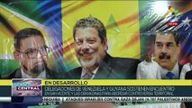 Delegaciones de Venezuela y Guyana prosiguen jornada de diálogo en San Vicente y las Granadinas