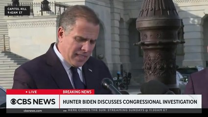 Hunter Biden criticises ‘absurd’ claims about president as he defies subpoena