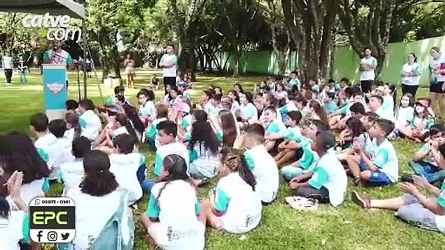 Alunos participam do encerramento das atividades da Patrulha Amiga em Cascavel