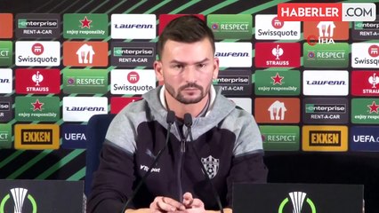 Spartak Trnava Teknik Direktörü Gasparik: Mağlubiyeti Normal Karşılıyoruz