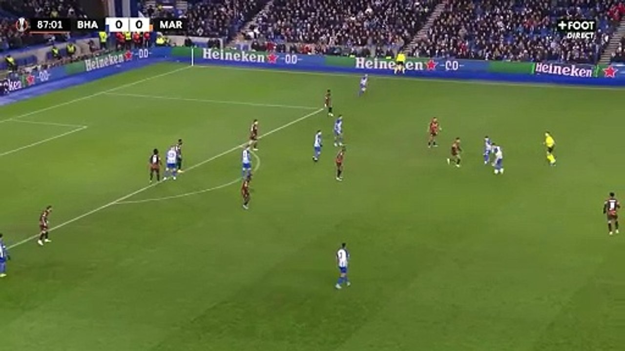 I love the celebration from Brighton players and fans