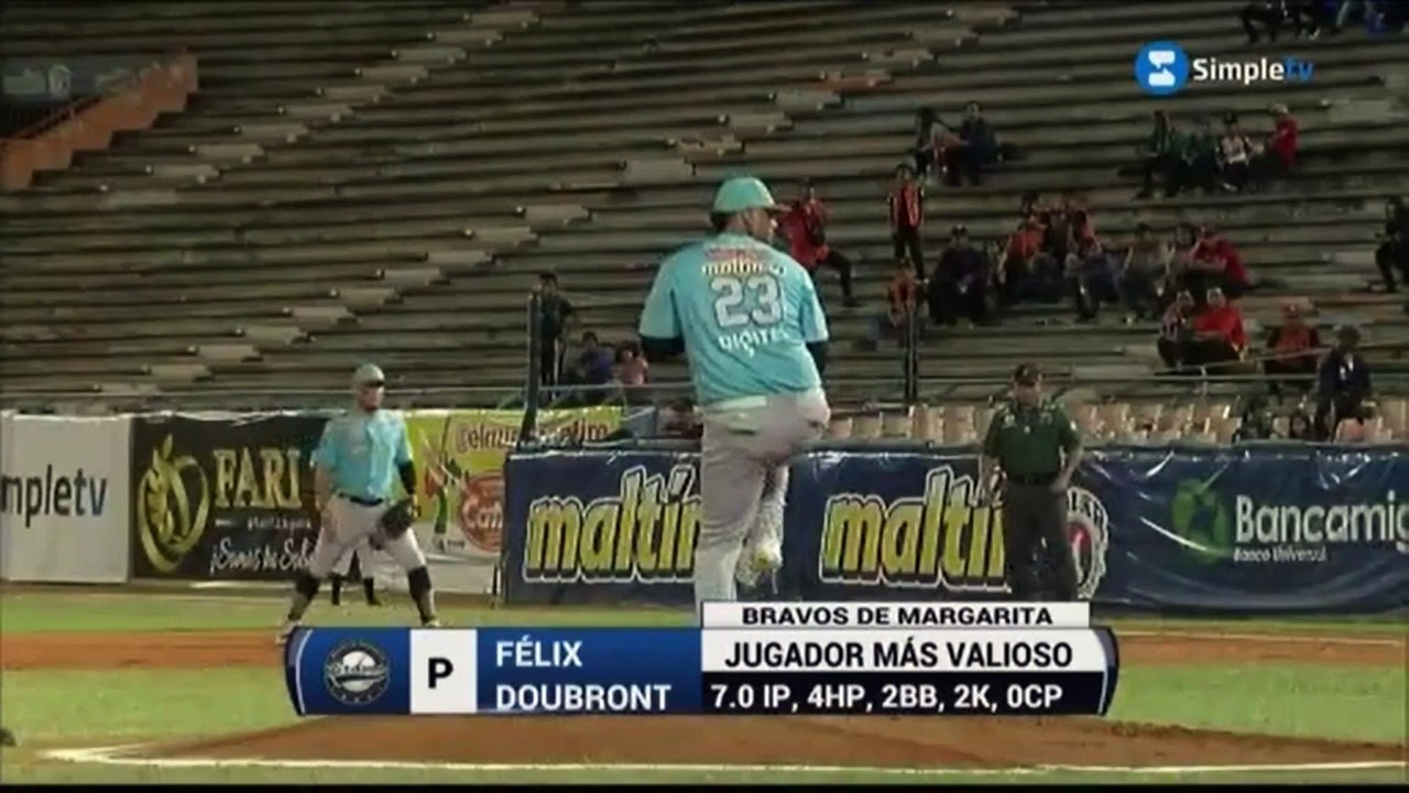 LVBP: Bravos de Margarita le da una gran paliza a las Águilas del Zulia